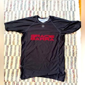 Gracie Barra V2 Rash Guard — Large